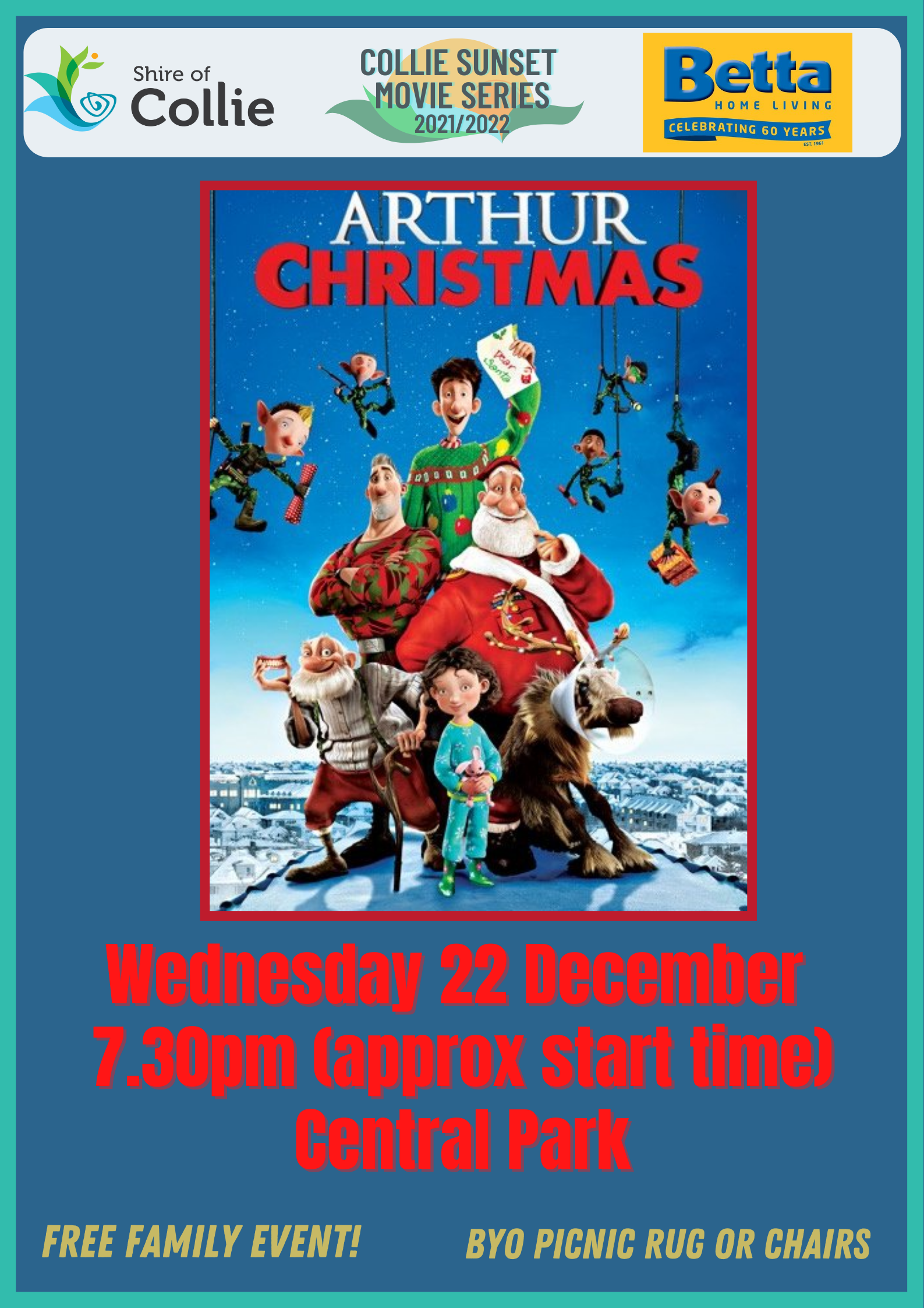 Arthur Christmas 2025 Olympics Anna Jackson